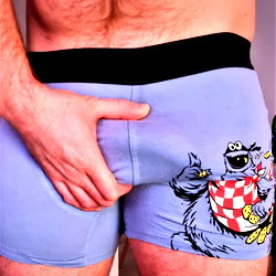 Hot Panty Monster in Hilarious Boxers