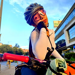 Vogue Vixen on Bike: Xime, Colombian Fashionista