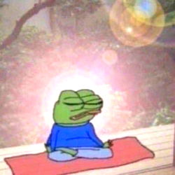 Peaceful Frog Breathing