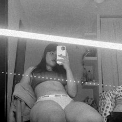 Onlyfans Model Ana Sitting on Folding Chair in Crop Top and Bikini