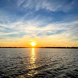 Scenic Sunset Over Lake Andydani