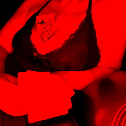 Gag Queen in a Red Light