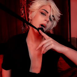 Onlyfans Model AKrCos, a Blond BDSM Dominatrix from Middle Earth