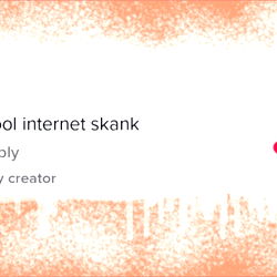 Internet Skank. photo