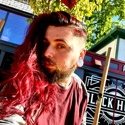 JD, the Barista with Long Red Hair