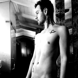 Fit and Tattooed Male Model in Dallas, TX