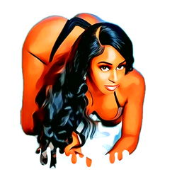 Alluring Black Kitty in Sensual Pose