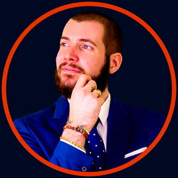 Professional Beard, Stylish Attire