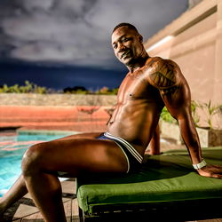 OnlyFans Model Black xanderX in Exotic Location