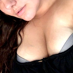 Amber Kristinee in Black and White Lingerie