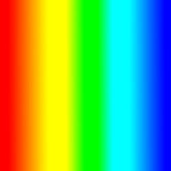 Vivid Rainbow Ramp in a Stylish Room