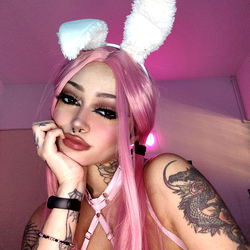 OnlyFans Model Abru_Shaddixx in Bunny Ears Selfie