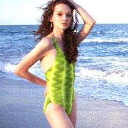 Candid Candi on the Beach