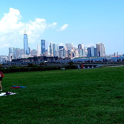 Tranquil Scene of a City Skyline