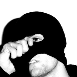 Alessandro Masked in Black and White