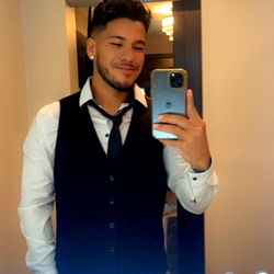 Young Man Taking a Selfie