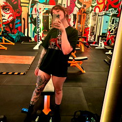 Fitness Studio Photoshoot with Model Sarah Button