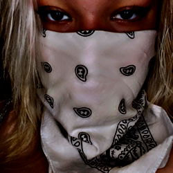 Evelina, OnlyFans Model in Bandana and Earring