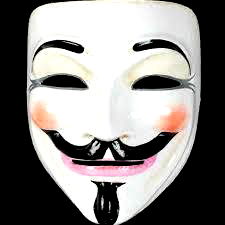 Guy's Face Mask with Anonymous Sex Mask