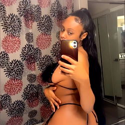 A beautiful model in a sensual pose