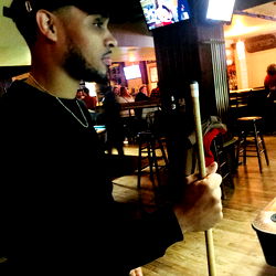 Casually Dressed Man in Bar