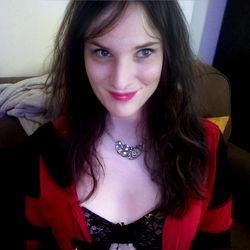 A woman posing for a selfie