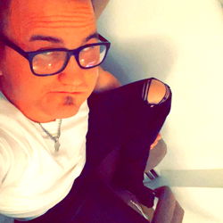 Calgary Model The T, Rex Dino, Sharing Personal Moment