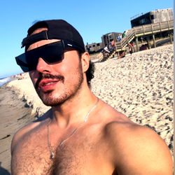 Fitness Model Alex at the Beach