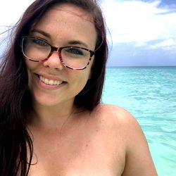 Beautiful OnlyFans Model Dan on a Tropical Beach