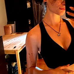 Aly 🤍, from OnlyFans, in a Black Tank Top