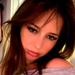 Katerina, a Model with Long Hair and Beautiful Eyes