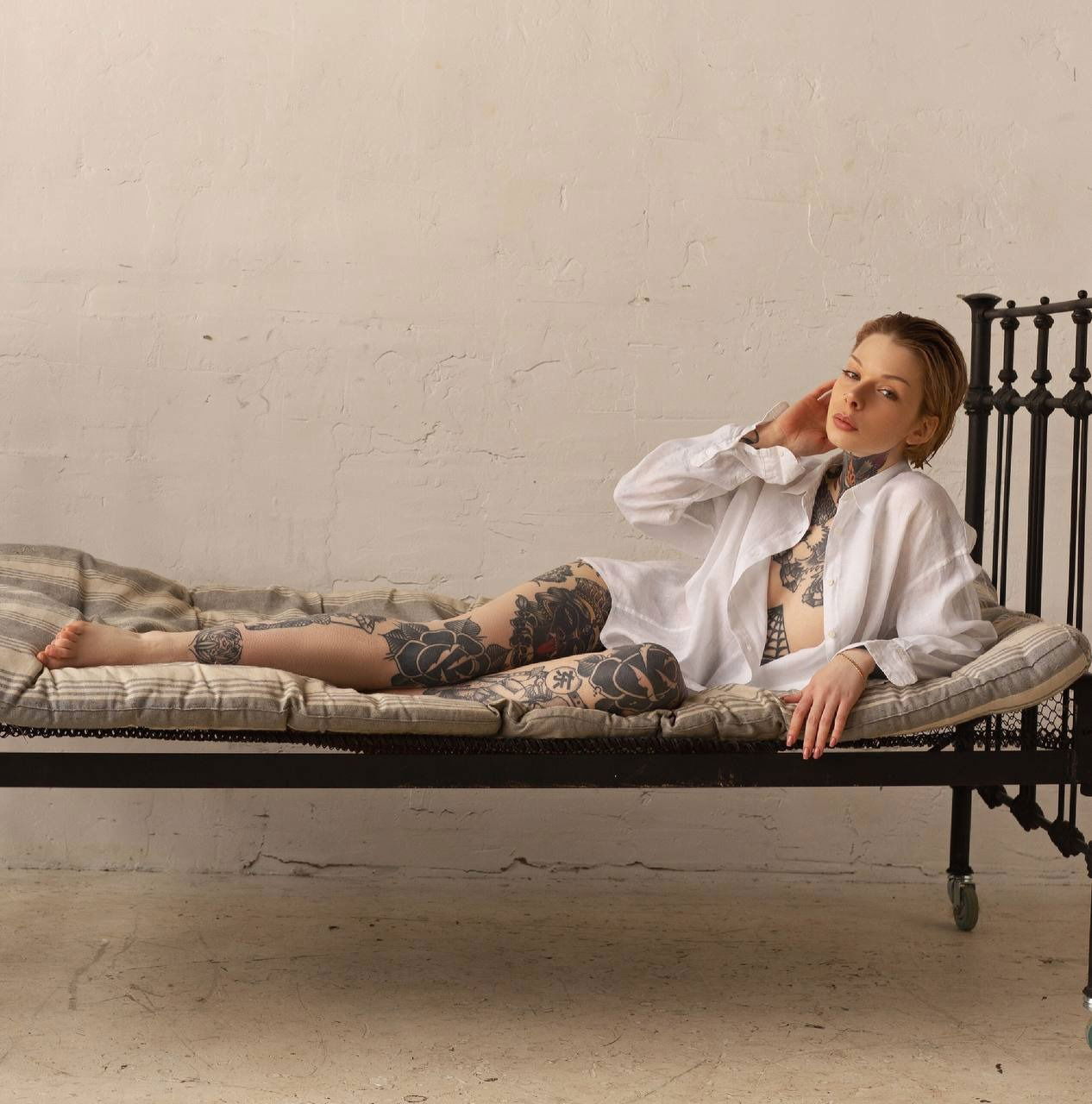 Anastasia Russian Tattoo Model photo