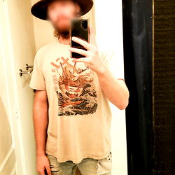 Jim, a Tattooed Man in Ontario Canada