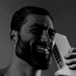 OnlyFans Model with Handlebar Mustache Talking on Phone