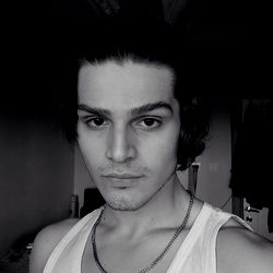 Alpanson, a 27-year-old male model from Istanbul