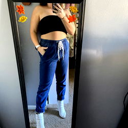 A Model Sharing Her Fashion for 'Does It Matter?'