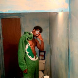 Hunter in Playful Costume