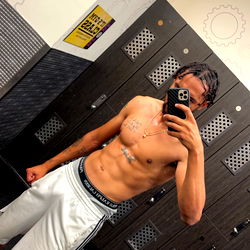 Fitness Enthusiast in Gym