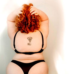 A Onlyfans Model in a Lingerie Backroom