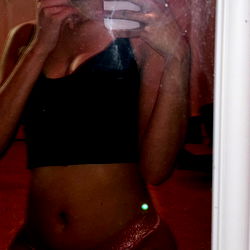 Nude Selfie of OnlyFans Model Aais in Mirror