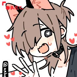 AveryTheMango - Cartoon Character with Cat Ears