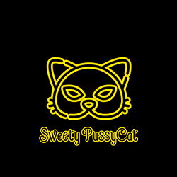 Cute Cat Logo with Text