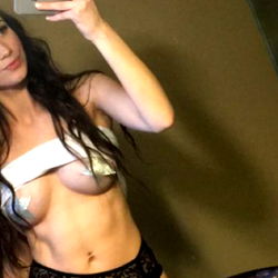 Allie, OnlyFans Model, Posing for Selfie