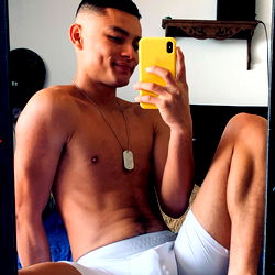 Camilo, OnlyFans Model, in Cameras Ready Shoot