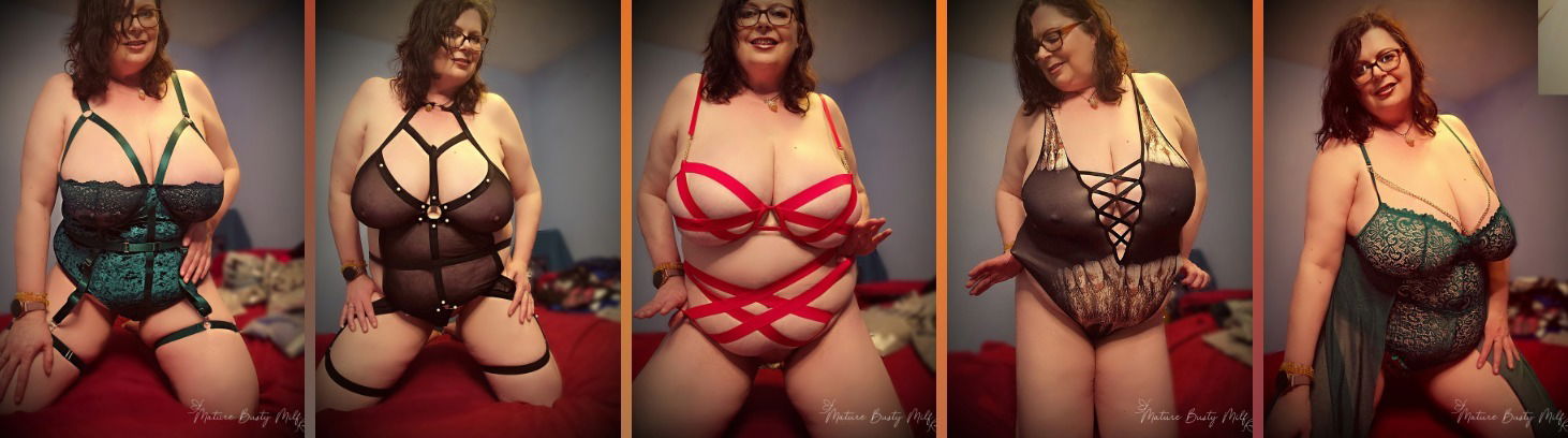 Mature Busty MlLF - 44J Natural Tits photo