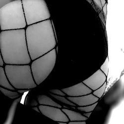 Onlyfans Model Amee in Fishnet Lingerie