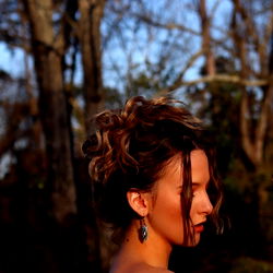 Beautiful Model in Casual Pose