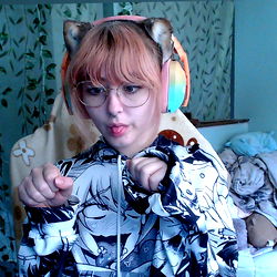 Fae ~ from Washington, USA - Gaming with a Cat on Your Lap