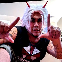 Onlyfans Model 'Himbo' Posing in Cosplay Outfit