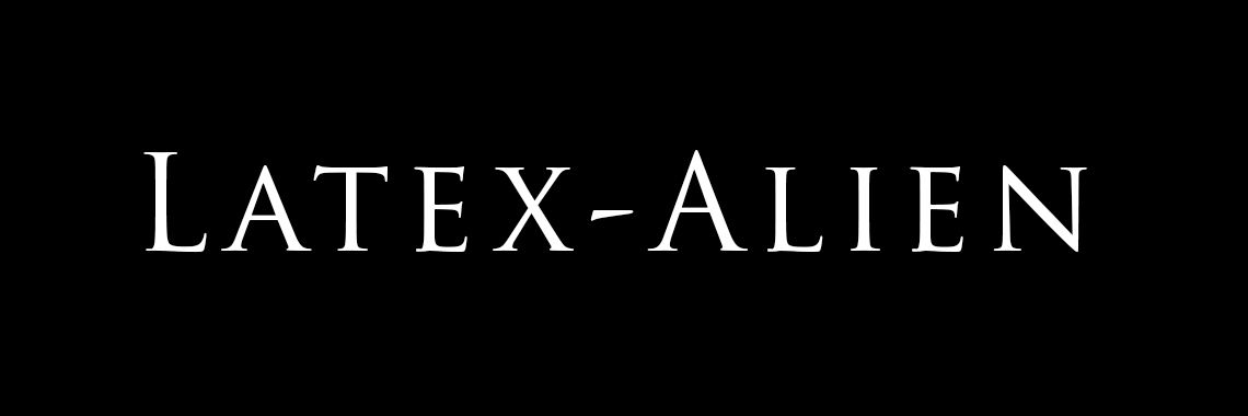Latex-alien photo